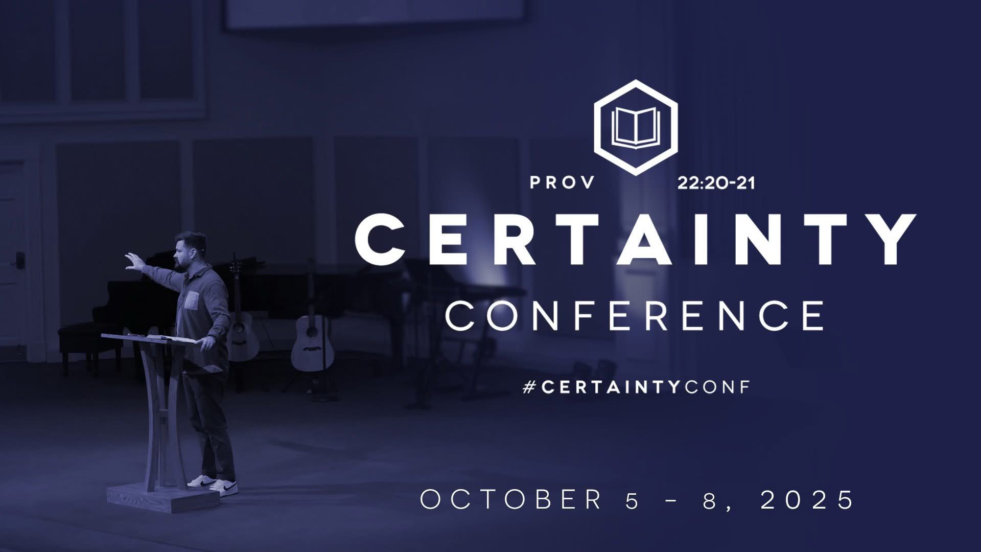 Promotion for Certainty Conference 2025
